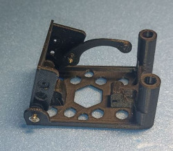 Кронштейн видеокамеры KL-510B с сервоприводом MG90S с металлическим редуктором, для робототехники. Универсальная платформа.